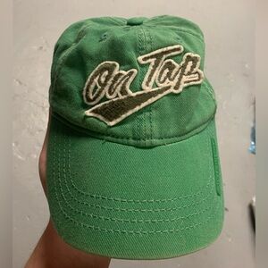 American Eagle Outfitters “On Tap” ball hat, green, one size